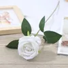 Dekorativa blommor Vackra konstgjorda Rose Long Bouquet Ord