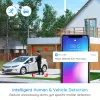 System Reolink Smart Security Camera System POE 5MP 24/7 Запись встроенного 2TB HDD, представленная с обнаружением человека/автомобиля RLK8410B45MP