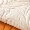 Chair Covers Chenille Quilted Plantain Leaf Sofa Cushion Non Slip Solid Color Slipcover Home Decor Full Coverage Backrest Handrail Towel