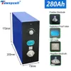 Tewaycell 280AH 230AH 200AH LifePO4 12V 24V 48VグレードA充電式バッテリーパック3.2V太陽エネルギー税無料