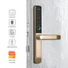 Blocca il processo CNC Wireless Tuya Smart House Gate NFC Scheda digitale blocco di impronta digitale sulla porta di alluminio
