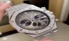 Carolina Bucci Limited Edition Luxury Men039s Watch Rose Gold Stanless Steel 42 mm de alta calidad VK Chronograph Quartz Movimiento S4634345