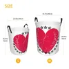 Laundry Bags Dirty Basket Heart With A Stars Circle Folding Clothing Storage Bucket Toy Home Waterproof Organizer