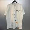 Мужская футболка Дизайнер Т -рубашки мужские женские художественные художники мода Письма граффити для печати графическая футболка с рубашкой с коротки