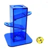 Other Bird Supplies Foraging Toy For Creative Parrot Intelligence Training Acrylic Box With Metal Suitable Small Bi