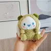 Nowy przyjęcie Kawaii pluszowe klęcznik Pluszowy kolor kolorów Anime Cinnamoroll plecak wisiorek biżuterii urodzinowy Pluszowa zabawka dla lalki 276