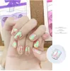 Equipaggiamento 5 cm*100m AURORA AMPIONI DI GLOGA DI GLAST AURORA STUDI 5 Colori Laser Cellophane Nails Decorazione Art Specchio Decal