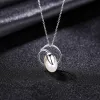 Colliers Pag Mag vintage Freashwater Pearls Tulip Flower Forme Pendante Jewelry For Women Girl 925 Collier en argent sterling