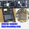 Convertisseur DAC ES9318 Amplificateurs de casque Hifi Decoding Adapter Carte Sound pour iPhone iOS Android Win10 Type C Lightning à 3,5 mm Decoder