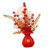 Decorative Flowers Chinese Animal Lucky Statues Figurines Craft Decoration Sculptures