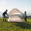 2 pessoas Camping tenda Ultralight à prova d'água de nylon tendas de trekking de caminhada de mochila tenda de viagem ao ar livre 240327