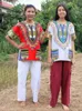 Ubranie etniczne afrykańskie dashiki bawełniane koszulka mężczyzn festiwal kobiet boho hipis 60 -tych z lat 70. Bohemian unisex