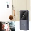 Doorbell Smart WiFi Doorbell Camera IR Night Vision Wireless Security Camera Rainproakt Outdoor Door Bells For Apartments Door Phone Rings