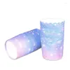 Party Supplies Baking Decorative Cupcake Versatile Stylish Starry Sky Star Liners Cups Gradient Högkvalitativ muffin Delikat