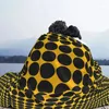 Couvertures yayoi kusama abstraite art couverture molle mouche à flanelle chaude citrouille aesthetic