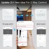 Doorbell Moes New Smart WiFi 6 Gang Switch Smart Life / Tuya App 2/3 Way MuiltiControl Remote Control fonctionne avec Alexa Google Yandex