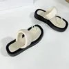 Slippels Leisure Dikke Soled Flip Flops For Women's Summer Wear High-End Anti Slip Sponge Cake verhoogde sandalen