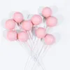 Party Supplies Balls Cake Toppers Ball Birthday Foam Insert Decoration DIY Picks Accessory