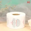 Window Stickers 500pcs/roll Candle Warning Label Jar Container Safety