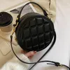 Bag Luxury Small Round Bags For Women 2024 Female Handbags Shoulder Ladies PU Leather Vintage Crossbody Purses