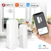 Rilevatore Tuya Smart Zigbee Smart Window Door Gate Sensor Rilevatore Smart Home Security Alarm System Smart Life Tuya App Remoto Control