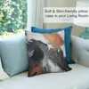 Travesseiro mono cobre arremesso de travesseiros capas sofá decorativo s para luxo