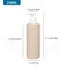 Dispenser di sapone liquido 1pc Colore originale Bottiglia biodegradabile a 300 ml di grano da 300 ml Care giornaliero Cosmetico
