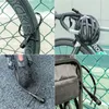 Rockbros Portable Bicycle Password Lock Ultralight Stainlight Steeldercycle Cycling Bike Pike Plad antitheft Safety Padlock 240401