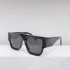 Lunettes de soleil 2024 Marque de haute qualité Fashion et femme Fashion Irrégulaire carré Protection oculaire de luxe SU