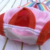 Ropa de perros pantalones cortos para mascotas Pantalones fisiológicos sanitarios Brasas lavables Menstruation Dot impresa ropa interior de ropa interior para niñas perros