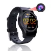 Armbands Metal Color Display Wearable DV DVR 1080p HD Osynlig kamera Watch Voice Recorder Smart Band Armband