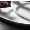 Tallrikar Pure White Western Ceramic Plate Animal Shape Tray Oval Creative Home Dining 10.5-tums sallad El Tabell Provse