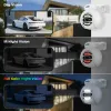 System HiseU 8ch Poe Surveillance Camera System Kit 4MP + 4MP Double Lens CCTV IP CAM NVR Security Set Outdoor Night Vision Video