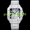 Reloj de cristal de buzo luminoso OEM 39.8 mm TW Factory 4S20 MOVIMIENTO DE CARTZO SAPPHIR