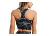 Mog dames met hoge impact yoga bh camo yoga bijgesneden top push -up sport bh dames sportkleding fitness gym tanktop hardlopen shirt UB016