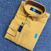 Little Horse Mens Shirt Polo Polos Long Sleeve Business Autumn Leisure Men Must Lose Loose Current 28ess