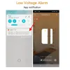 Intercom Tuya Smart WiFi / Zigbee Door Sensor Door Open / gesloten detectoren Wifi Home Alarm compatibel met Alexa Google Home Smart Life App