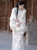 Damesjassen cape en sjaal kort imitatie bont wit fluweel losse casual cheongsam accessoires winter elegant gebreide één knop 1 st