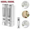 Liquid Soap Dispenser 400ML/800ML Wall-mounted Transparent Shampoo Shower Gel Washroom Toilet Bathroom Accessorie