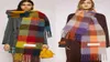 Män och kvinnor allmän stil kashmir halsduk designer filt kvinnor039s färgglada rutiga tzitzit imitationutw06040514