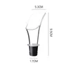 ABS Wine Aerator Pourer Premium Auerating Pourer Röd vin Decara Cap Spout Stopper Bottle Mouth Dispenser Decara