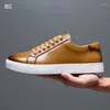 Casual Shoes Men's Luxury Designerloafers Male High-top Brand Beauty Accessories Large Size Leather Sneakers A15