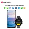 Watches SANLEPUS ECG+PPG Smart Watch Dial Calls 2022 New Men Women Waterproof Smartwatch Heart Rate Monitor For Samsung Android iOS