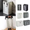 Laundry Bags 3/2/1Grid Foldable Basket Home Fabric Portable Storage Bag Aluminum Handle 600D Oxford Cloth Dirty