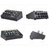 Prozessoren 8 Channel Sound Universal Digitalmixer Einstellen von Mikrofonmischkonsolenmono (8Ch)/Stereo (4Ch) Zubehör