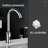 Bathroom Sink Faucets Non-contact Sensor Faucet Copper Intelligent Full-automatic Induction Infrared Rotary Hand Washing Device