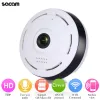 System 360 stopni Kamera IP Panoramiczna Kopuła Cam WIFI IP 180 1.0MP 960p CCTV Nocna Noc