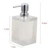 Dispensador de jabón líquido Resina transparente desinfectante de manos Botella de loción para el hogar