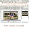 Intercom Tuya WiFi Video Intercom för hem 7 tums pekskärm Monitor genvägsnycklar talmotion upptäckt inspelning öppen 2 elektroniska lås