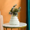 Vasos vaso plástico cesta de arranjos de flores de vasos de plantas para decoração de sala de estar em casa